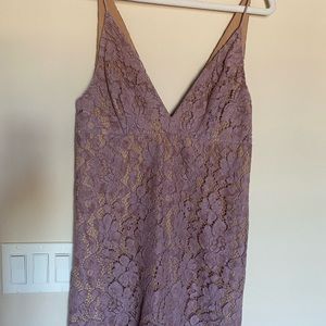 Free People lavender lace dress